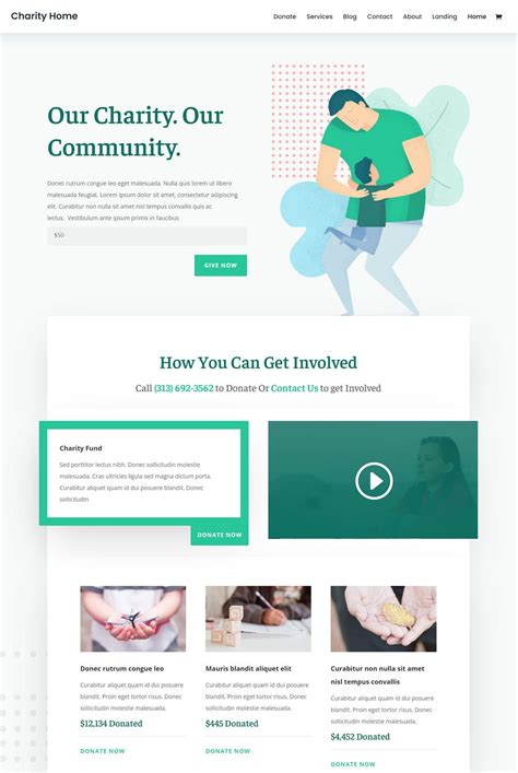 Non Profit WordPress Themes .